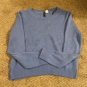 H&M light blue sweater